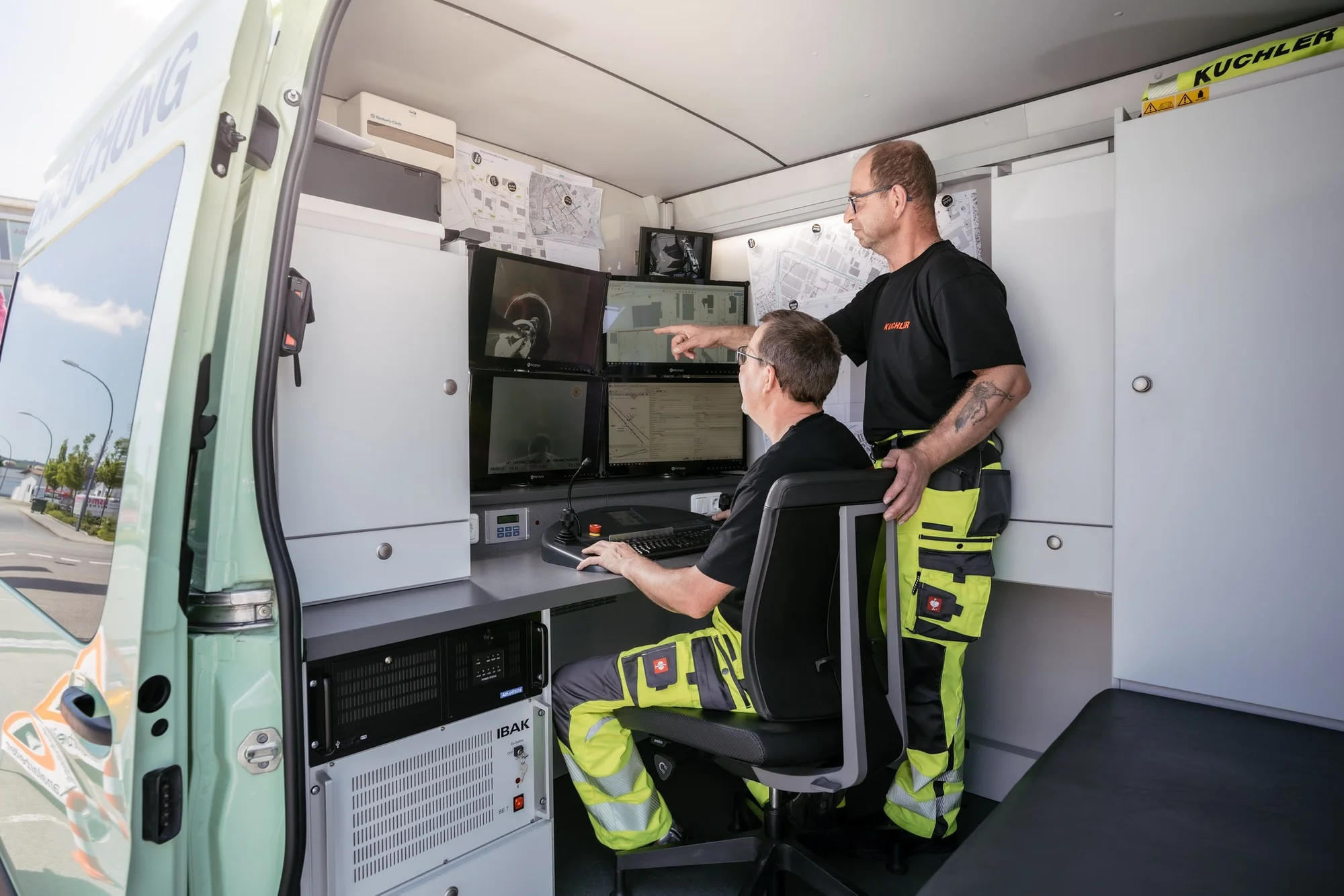Ablauf einer Kanalreinigung in Rattiszell