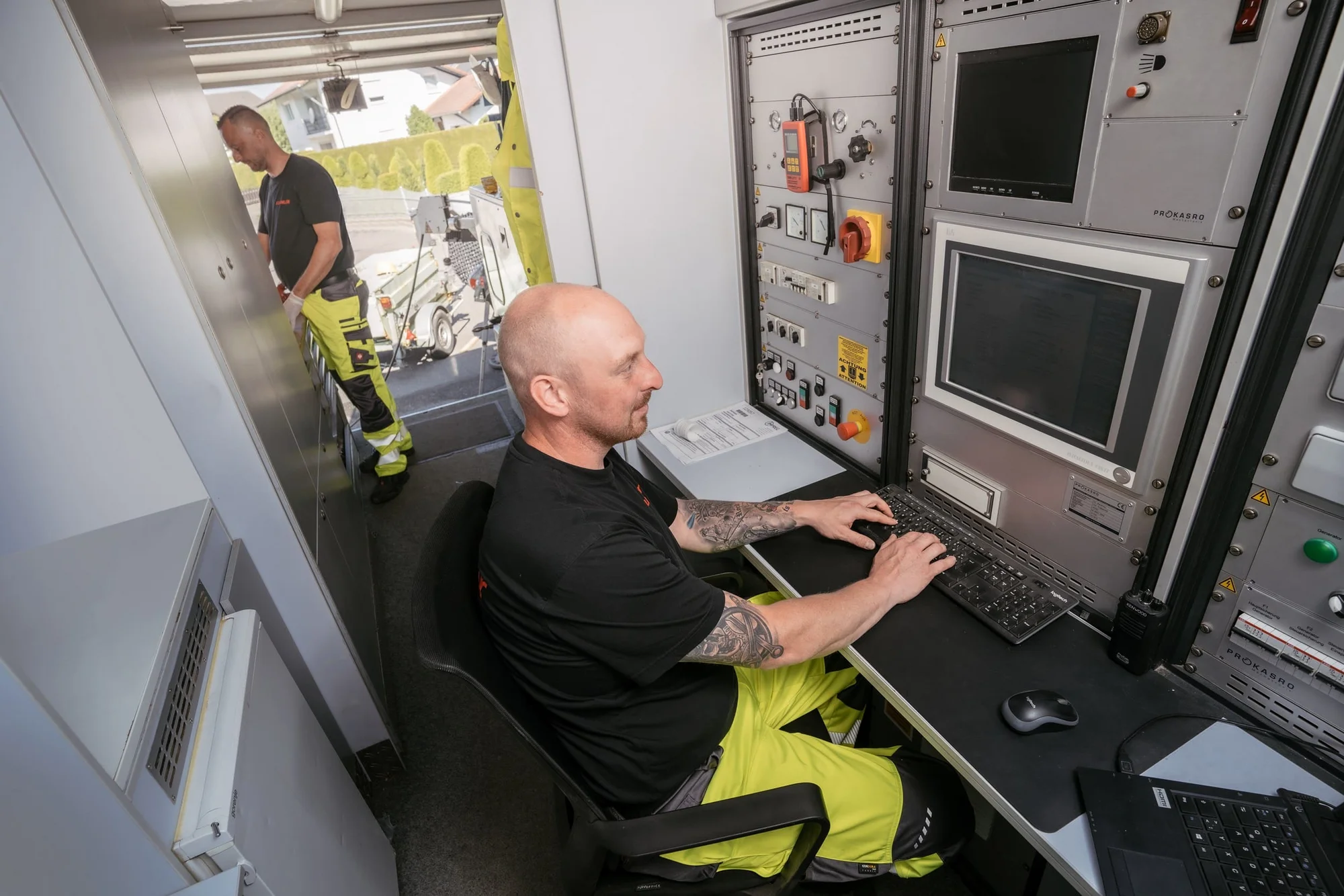 Kanalreinigung mit Spülfahrzeug in Rattiszell